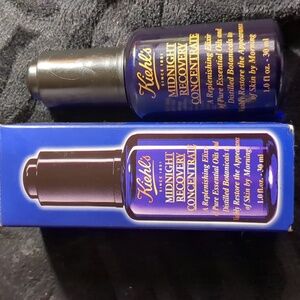 KIEHL'S Midnight Recovery Concentrate Moisturizing Face Oil Serum 1 OZ